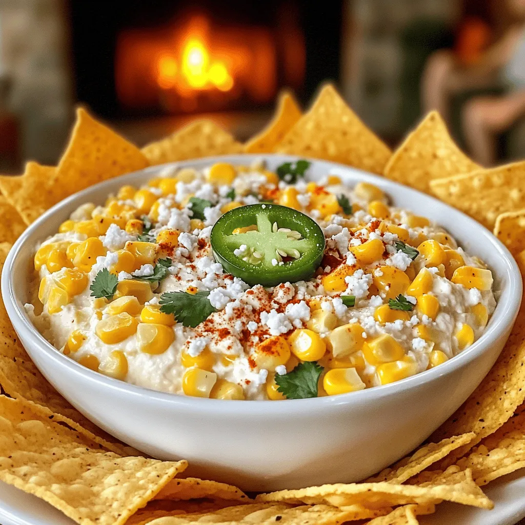 To make Mexican street corn dip, you need fresh and tasty ingredients. The base ingredients are the heart of the dip.