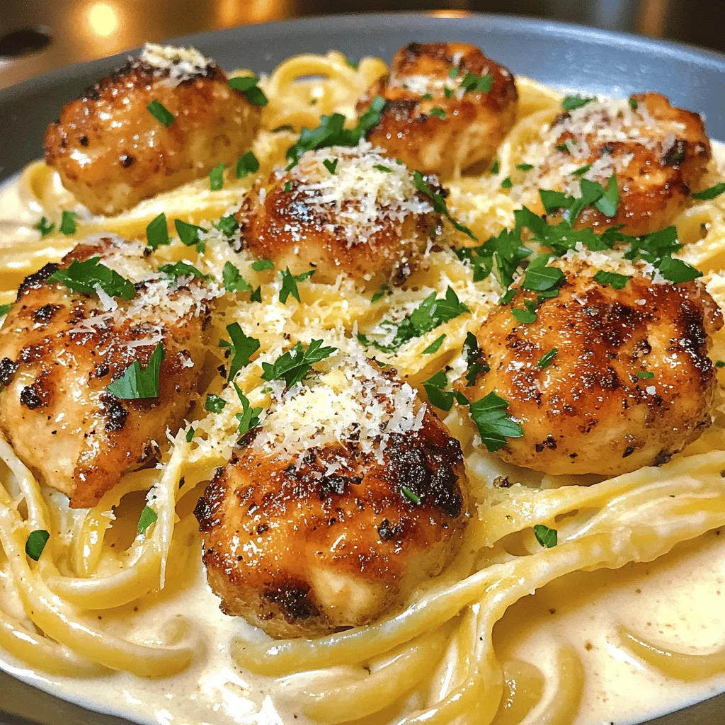 When making garlic butter chicken bites and creamy parmesan pasta, the right ingredients make all the difference. Let's dive into what you need.