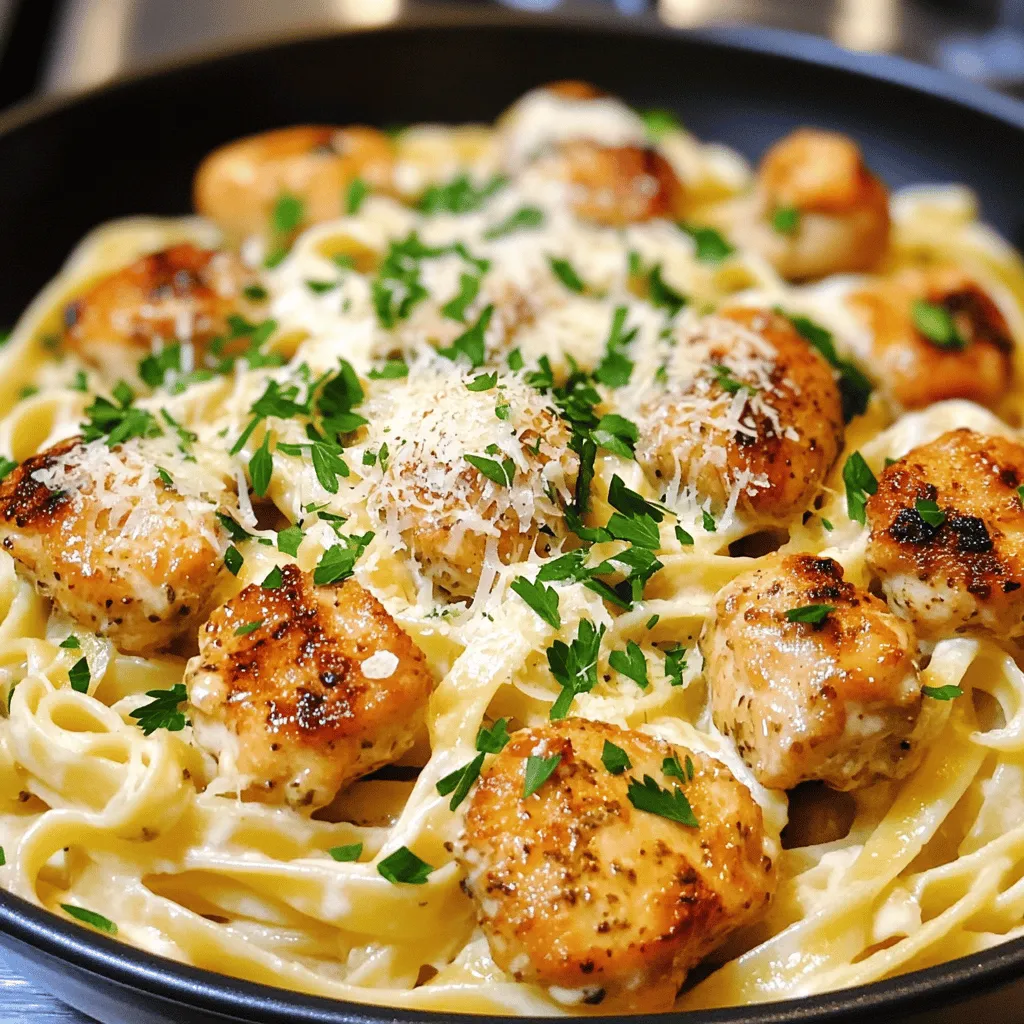 When making garlic butter chicken bites and creamy parmesan pasta, the right ingredients make all the difference. Let's dive into what you need.