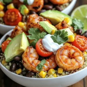 Chipotle shrimp taco bowls combine bold flavors and fresh ingredients. They are easy to make and offer a fun twist on classic tacos. The shrimp adds a lightness that many people enjoy. You get a mix of spicy, smoky, and zesty flavors in every bite.