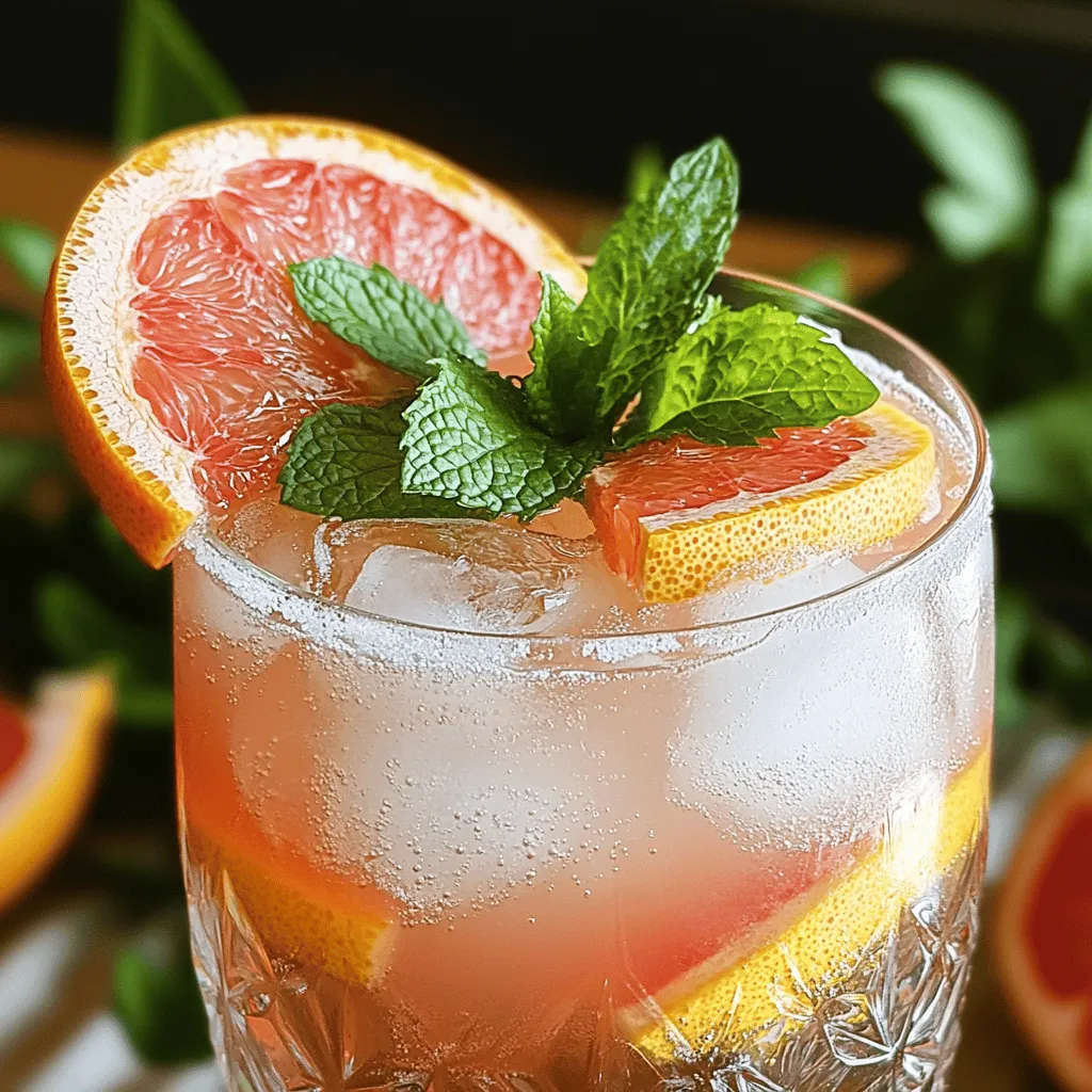 To make a Sake-Grapefruit Fizz Cocktail, you need a few simple ingredients. The main star is sake, a Japanese rice wine. You can use any sake you like, but I recommend a smooth, fruity one. This brings out the best flavors in the drink.