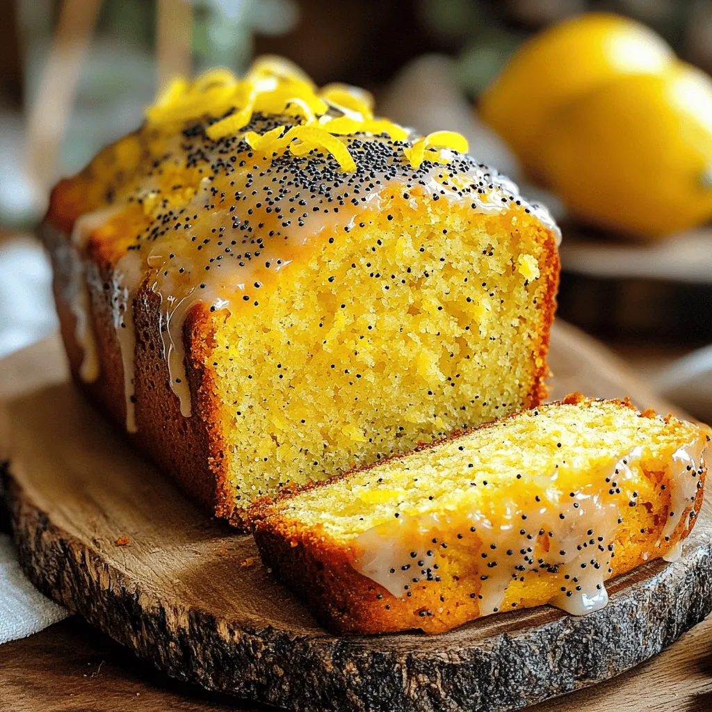 Lemon poppy seed bread is bright and tasty. Each ingredient plays an important role. Let’s dive into what makes this bread special.