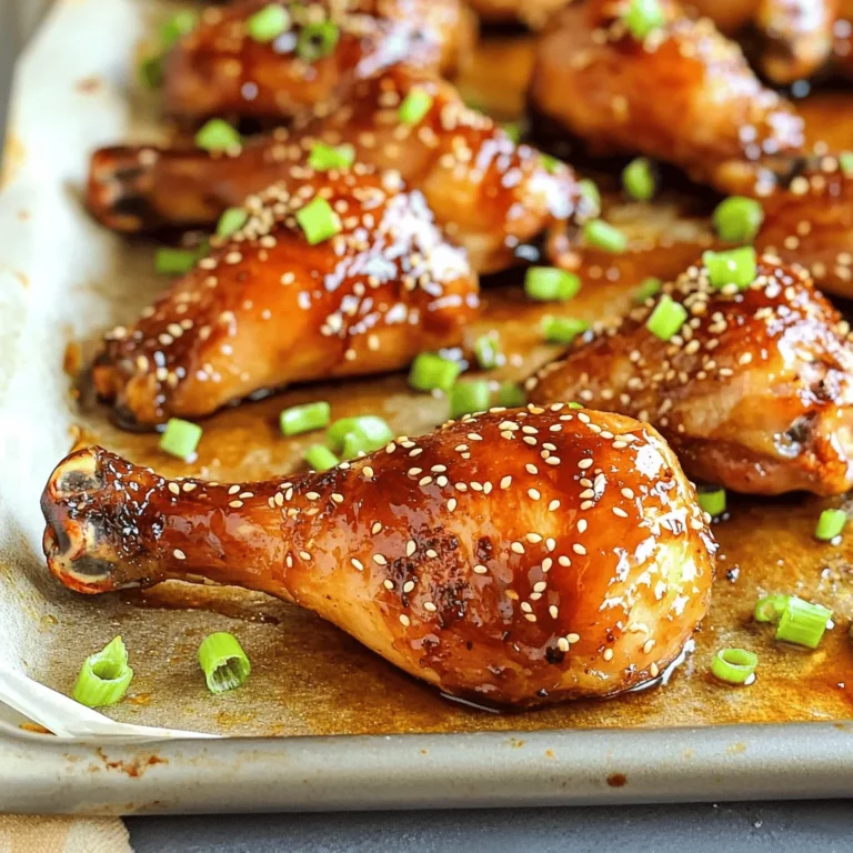 To make sticky honey-soy chicken legs, you need a few simple ingredients. Start with chicken legs, about four drumsticks. Next, grab 1/4 cup of soy sauce. This gives the chicken a deep flavor. You will also need 1/4 cup of honey. Honey adds sweetness and stickiness.