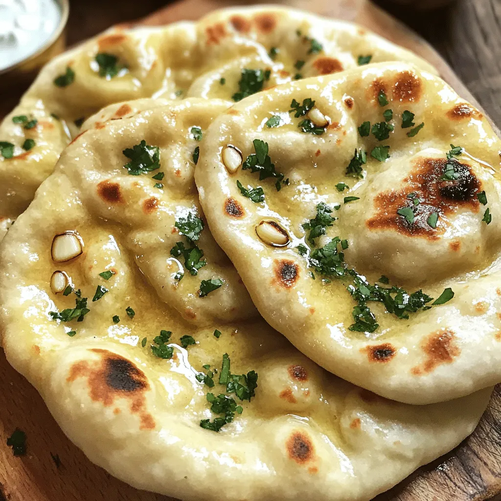 To make naan, you need simple ingredients. The main ingredient is all-purpose flour. It gives naan its soft and chewy texture. You also need instant yeast. This helps the dough rise and become fluffy. Sugar feeds the yeast and adds a touch of sweetness.