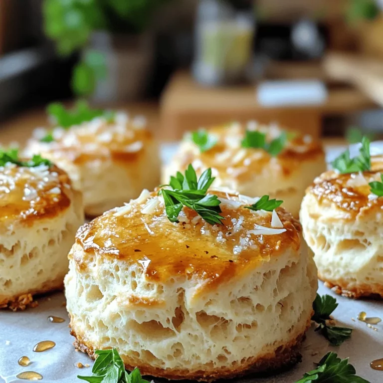 Honey garlic parmesan biscuits are tasty treats that blend sweet, savory, and cheesy flavors. These biscuits are soft and fluffy, with a crispy top that makes them perfect for any meal. The key ingredients include honey, garlic, and parmesan cheese. This mix creates a unique flavor that surprises and delights the taste buds.