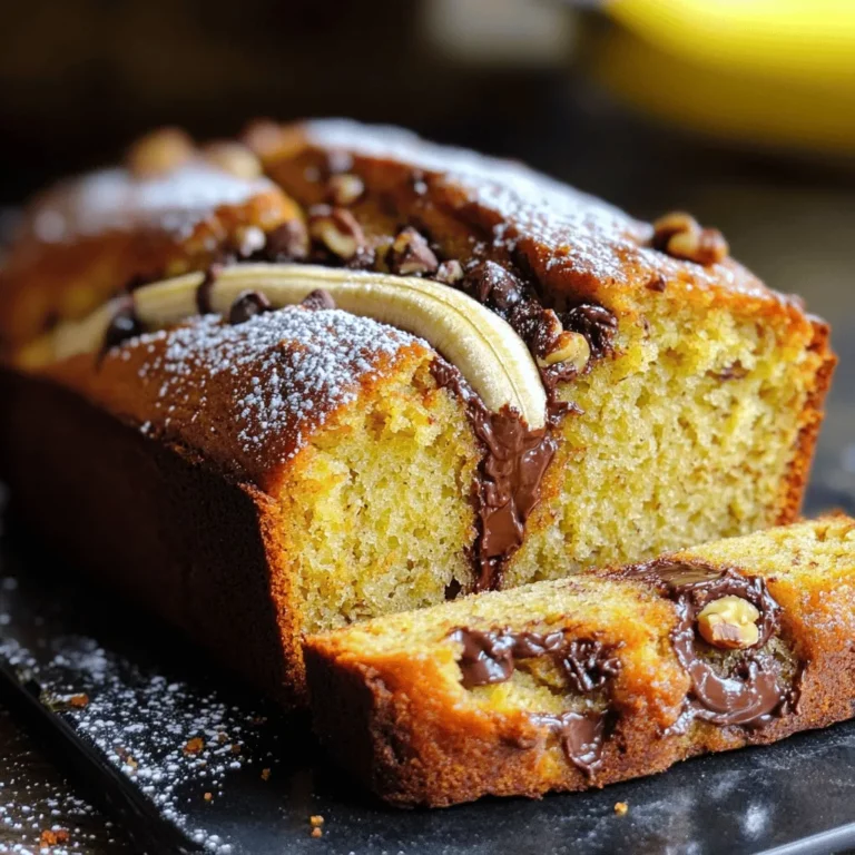 The chocolate chip banana bread recipe shines due to its simple, fresh ingredients. You need ripe bananas, butter, sugars, eggs, flour, baking soda, salt, and chocolate chips. Each plays a role in making this bread soft and sweet.