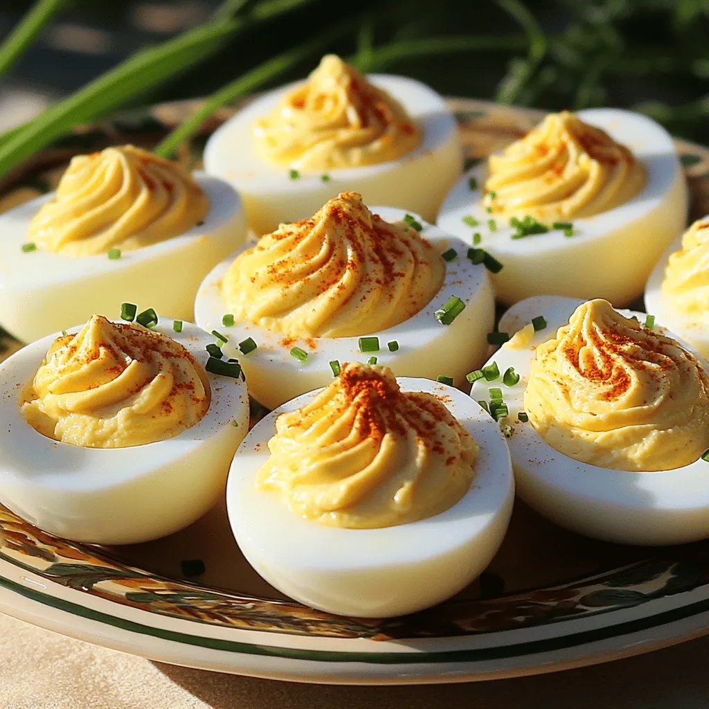Oprah's Deviled Eggs recipe stands out for its bold and rich flavors. The blend of creamy mayonnaise and tangy Dijon mustard gives a special kick. These eggs shine at every gathering, thanks to their tasty twist.