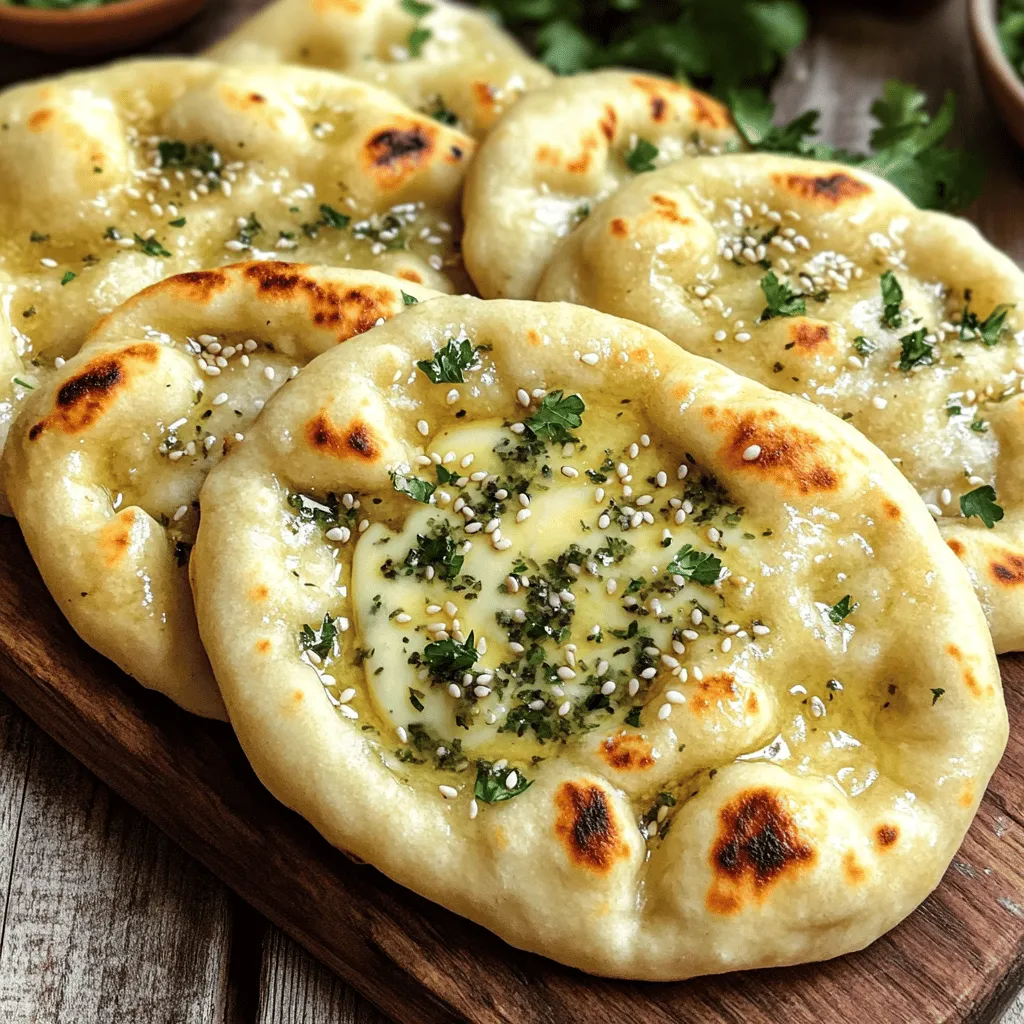 Naan is a soft, flat bread that pairs well with many dishes. To make perfect naan, you need a few key ingredients. The main ingredient is all-purpose flour. It gives naan its soft and chewy texture. You will also need plain yogurt. Yogurt adds moisture and flavor. Warm milk helps to activate the yeast.