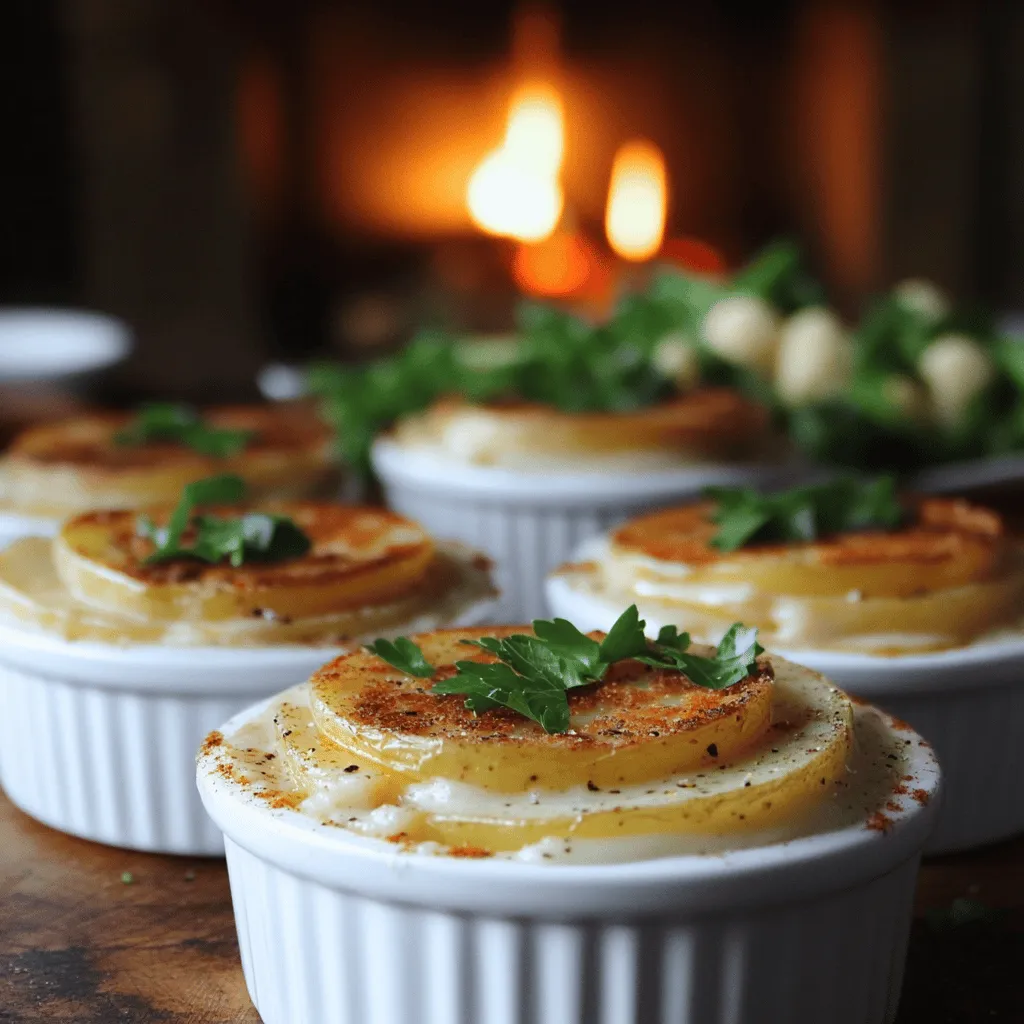 To create a vegan Gratin Dauphinois, start with the right ingredients. The main star is Yukon gold potatoes. These potatoes are creamy and buttery, even without dairy. You need about four large ones, thinly sliced.