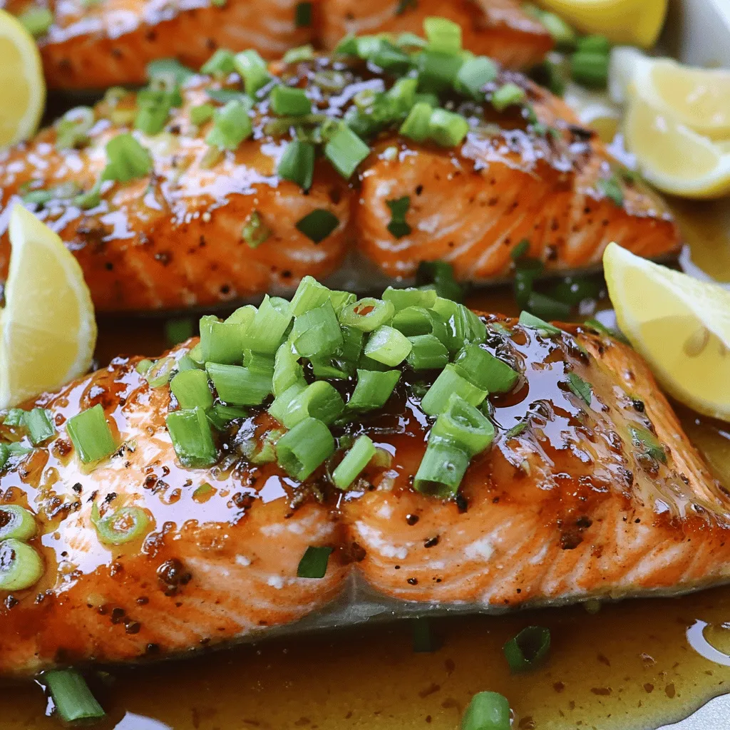 For a great honey garlic salmon recipe, you need a few key ingredients. The main star is the salmon. You will need four salmon fillets, each about six ounces. This gives you enough for four servings.