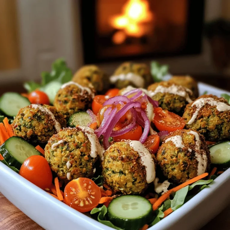 To make a great bowl falafel, you need fresh and tasty falafel ingredients. The main base is chickpeas. Use one can, about 15 ounces, drained and rinsed. You will also need fresh herbs. I like to add 1/4 cup each of parsley and cilantro. This gives the falafel a bright flavor.