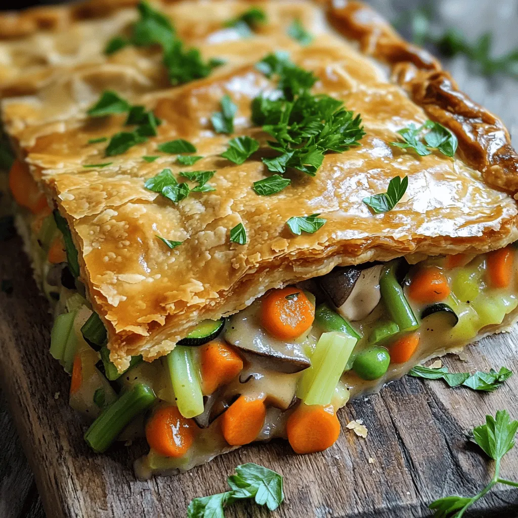 What makes a vegetarian pot pie truly special? The answer lies in the ingredients. Each element plays a vital role in flavor and texture.