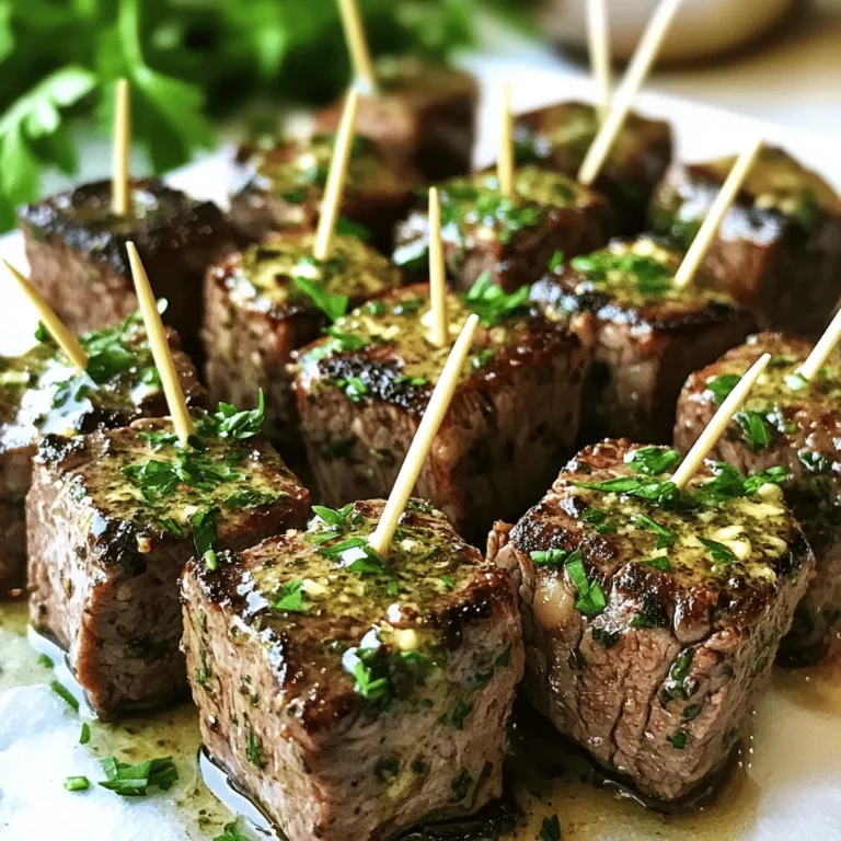 Herb butter steak bites are small pieces of steak cooked with rich herb butter. They are simple to make and full of flavor. I love how quick they are to prepare. You can serve them for a cozy dinner or as a fun appetizer.