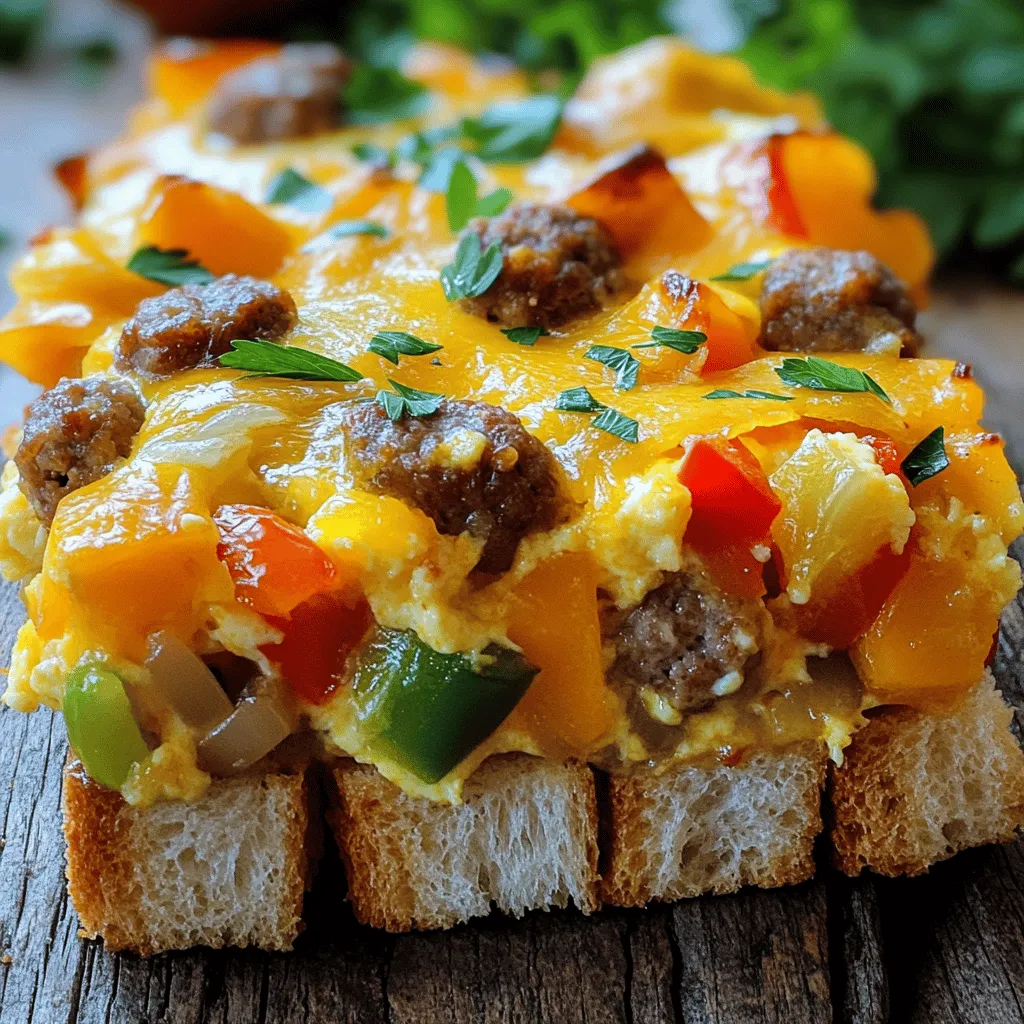 To make a great sausage egg cheese casserole, you need simple, tasty ingredients. The main items for this casserole are breakfast sausage, eggs, milk, and cheese. For the best flavor, I recommend using sharp cheddar cheese. It adds a nice kick.