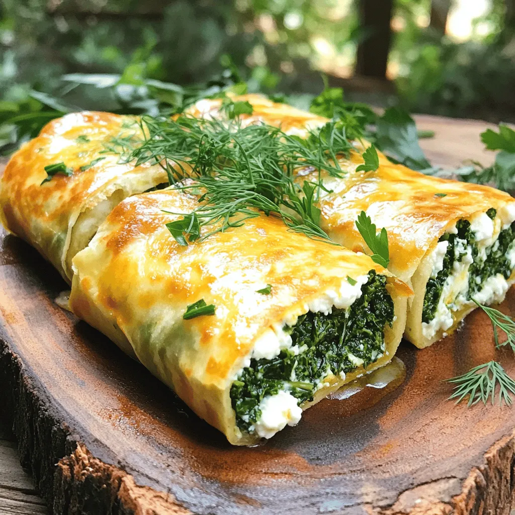 To make Spanakopita Melts, you need fresh and tasty ingredients. The main items are spinach and feta filling. Here’s what you need: