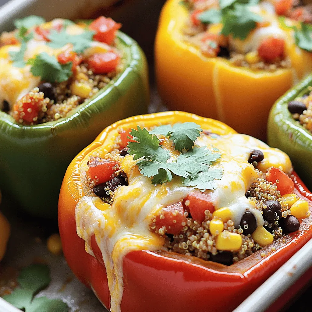 To make stuffed bell peppers, you need a few key ingredients. The main star, of course, is the bell pepper. You can choose any color: red, green, yellow, or orange. Each color has a unique taste, so pick your favorite!