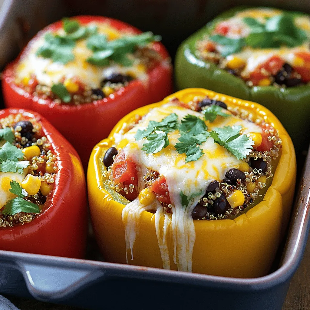 To make stuffed bell peppers, you need a few key ingredients. The main star, of course, is the bell pepper. You can choose any color: red, green, yellow, or orange. Each color has a unique taste, so pick your favorite!
