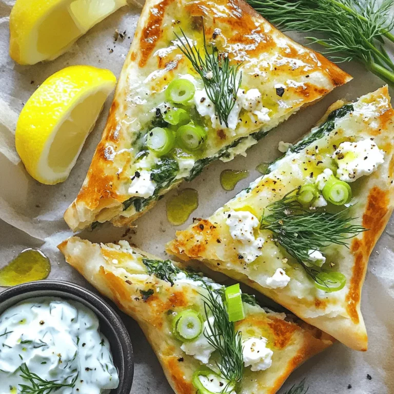 Spanakopita melts are tasty Greek pastries. They combine spinach and cheese in a warm, crispy flatbread. These savory pastry melts are perfect for snacks or meals. People love them for their melt-in-your-mouth texture. Each bite offers a burst of flavor, making them a hit at parties.