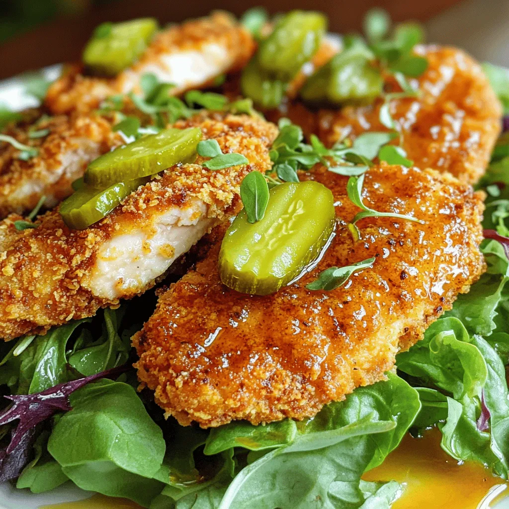 For Nashville Hot Chicken Milanese, you need simple yet bold ingredients. The star is chicken breasts. I recommend using boneless and skinless chicken breasts. They cook evenly and stay juicy.