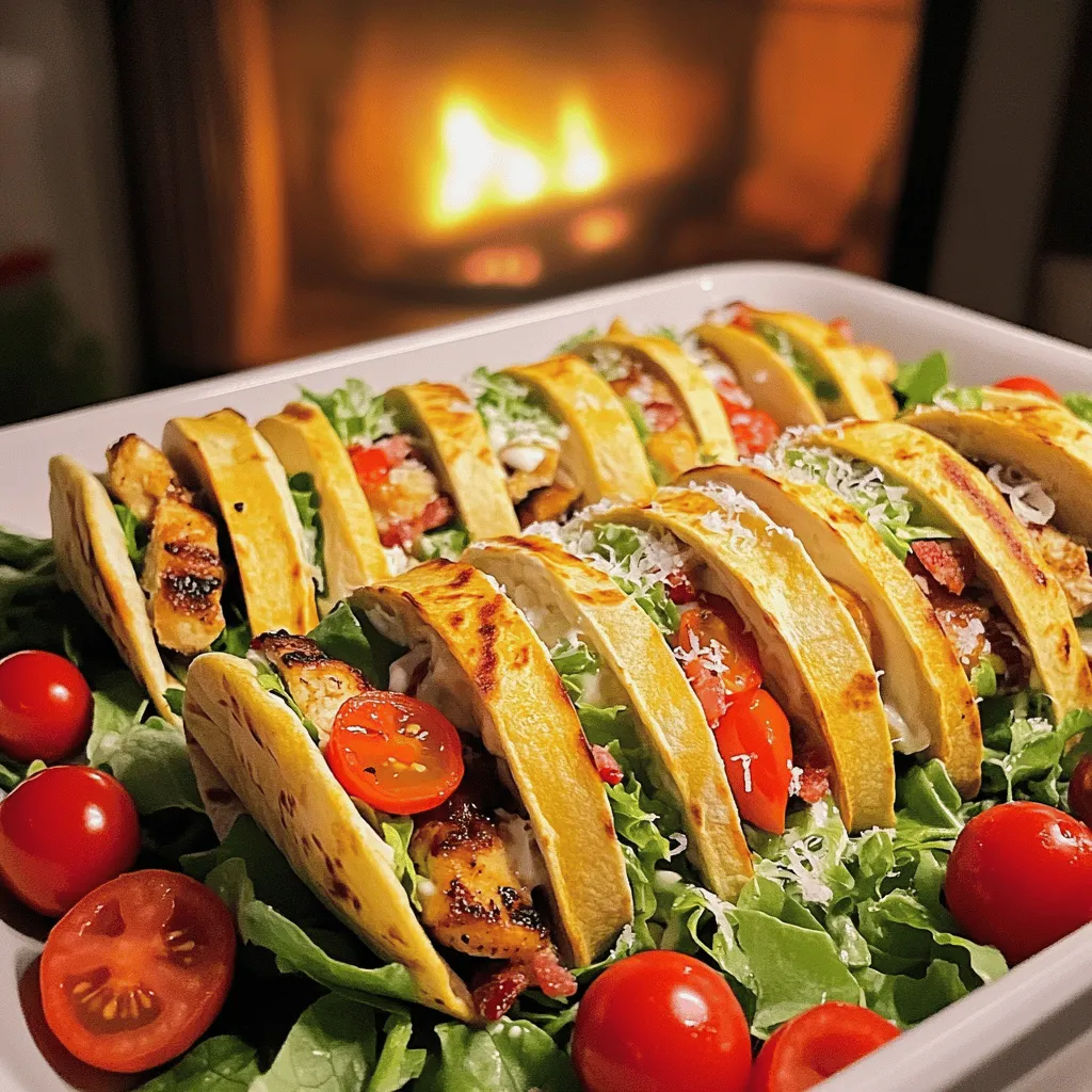 To make a Wrap Poulet César, you need a few key ingredients. The main star is grilled chicken. I recommend using two large chicken breasts. This gives you enough meat for four wraps. You’ll also need four whole wheat tortillas. These add a nice, healthy touch to the meal.