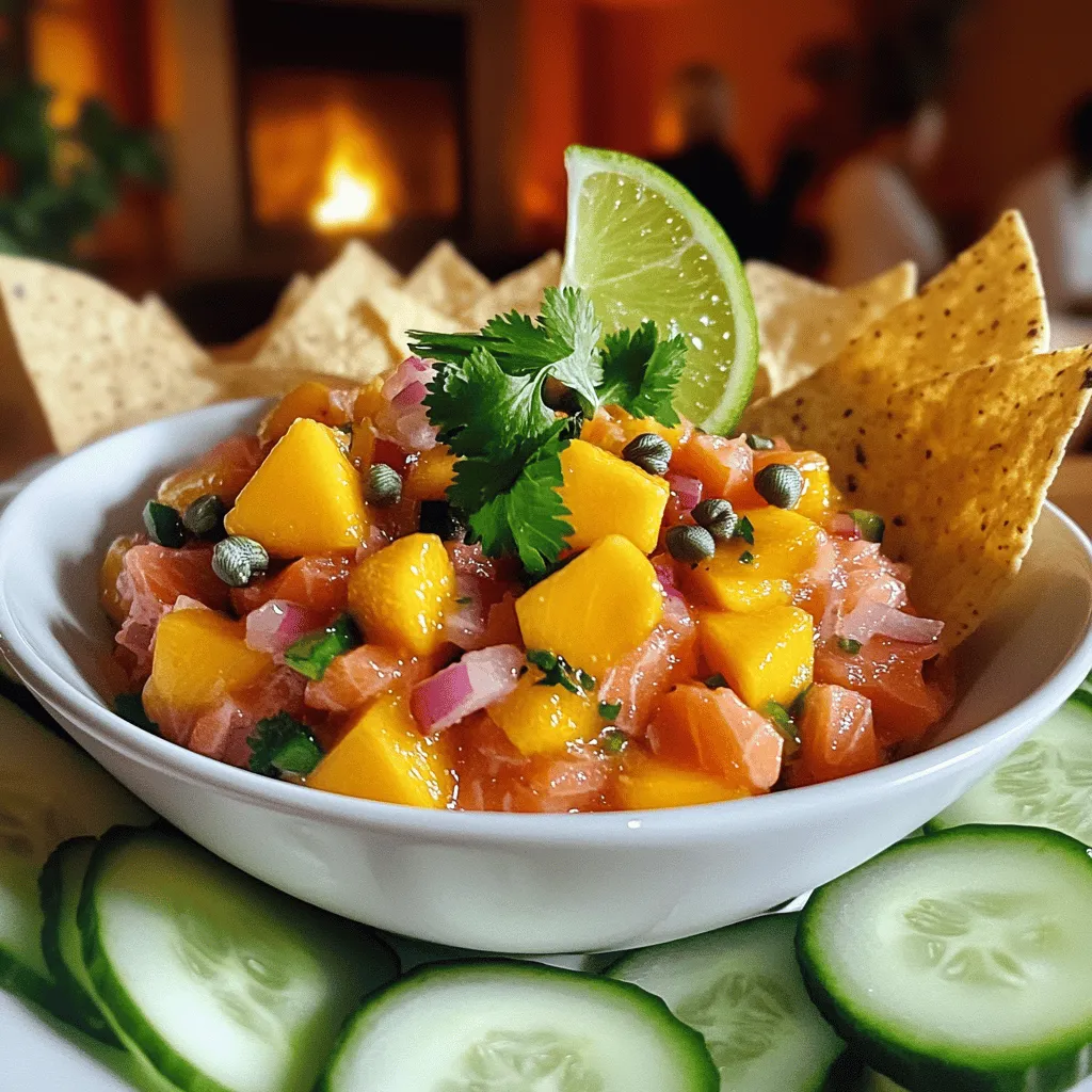 For Tartare de Saumon Mangue, you need simple yet fresh ingredients. The main star is sushi-grade salmon. You want the best fish for tartare. Freshness is key. Salmon should be bright and firm. It should have a clean smell. This ensures a safe and tasty dish.