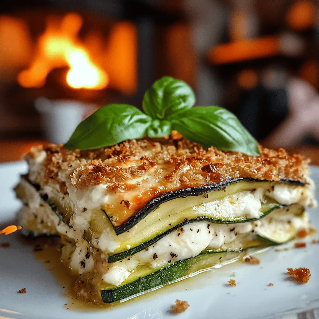 To make gratin de courgettes légers, you need fresh and simple ingredients. Start with three medium zucchinis. Slice them thinly for even cooking. They serve as the base of your dish.