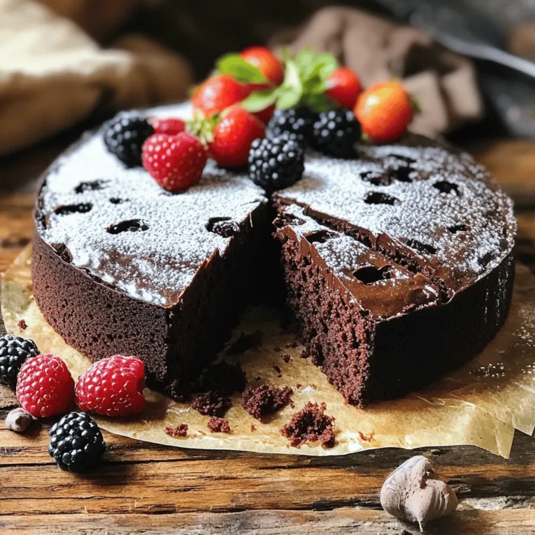 For a great chocolate olive oil cake recipe, you need a few key items. First, gather 1 ¾ cups of all-purpose flour. This gives the cake its structure. Next, you will want 1 ½ cups of granulated sugar. This adds sweetness and helps the cake rise.