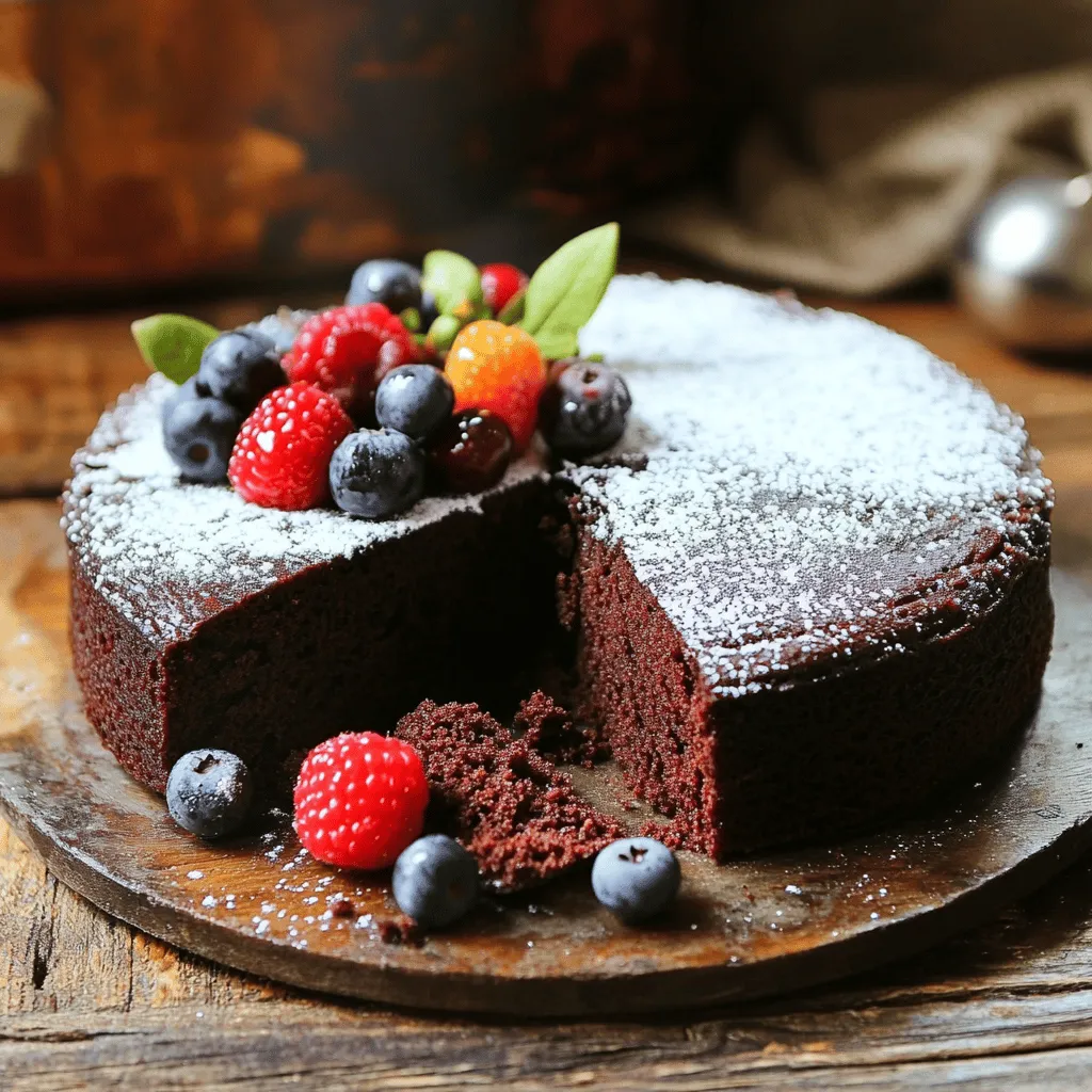 For a great chocolate olive oil cake recipe, you need a few key items. First, gather 1 ¾ cups of all-purpose flour. This gives the cake its structure. Next, you will want 1 ½ cups of granulated sugar. This adds sweetness and helps the cake rise.