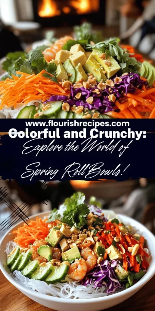 Discover the delicious world of spring roll bowls, where fresh veggies, proteins, and vibrant sauces come together for a customizable meal. Enjoy the ease of layering flavors and textures instead of rolling traditional spring rolls. Get inspired with essential ingredients, quick assembly tips, and exciting variations that make this dish a trendy favorite. Click through to explore the full recipe for Crispy Thai-Inspired Spring Roll Bowls and elevate your meal game today!