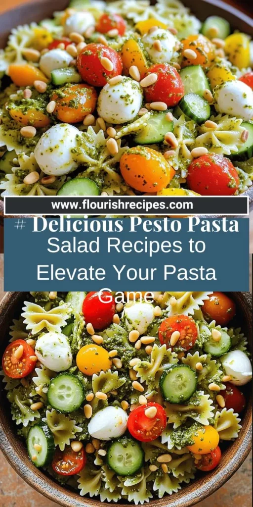 Elevate your meals with these flavorful pesto pasta salad recipes that will impress your guests and tantalize your taste buds. Discover the essential ingredients for the perfect dish, learn how to make fresh pesto from scratch, and explore exciting variations with different proteins and vegetables. Get ready to make a crowd-pleasing salad that shines at any gathering. Click through to explore the full recipes and delicious tips for a delightful pasta experience!