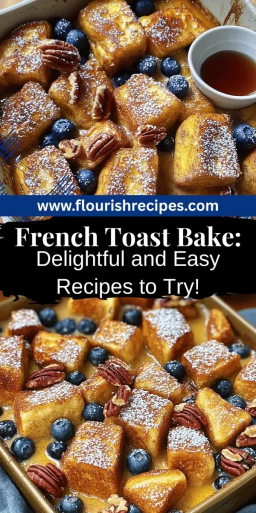 Elevate your brunch game with these delightful and easy French toast bake recipes! From overnight options to delightful toppings, discover how to create mouthwatering variations that everyone will love. Learn essential tips for perfecting texture and flavor, plus fun ways to customize your bake for seasonal fruits. Ready to impress your guests? Click through to explore the full recipes and make your French toast bake the highlight of your next gathering!