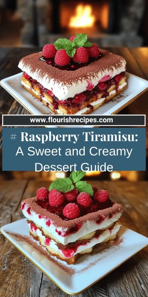 Indulge in the deliciousness of Tiramisu Framboise with this simple and engaging recipe guide! Discover how to create this creamy dessert bursting with raspberry flavor using fresh ingredients like mascarpone cheese and ladyfingers. Whether you're impressing guests or treating yourself, this Tiramisu will be a hit! Click through to explore the full recipe and tips for making this delightful dessert perfect every time. Enjoy the sweet journey!