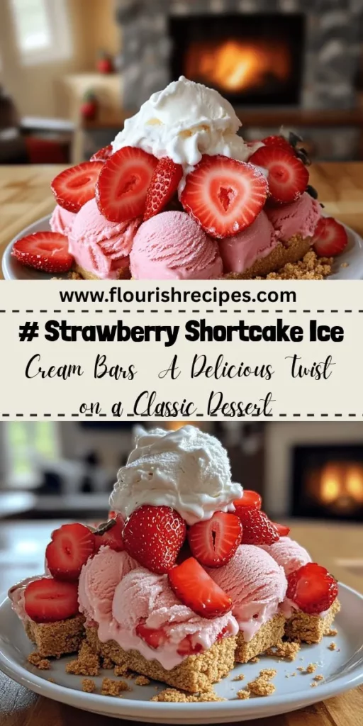 Indulge in the delightful world of strawberry shortcake ice cream bars, the perfect twist on a classic dessert! With creamy ice cream, fresh strawberries, and a crunchy graham cracker base, these bars are ideal for warm days and summer gatherings. Discover how to make your own with simple ingredients and explore creative serving ideas that will impress your friends and family. Click through for the full recipe and start enjoying these delicious treats today!