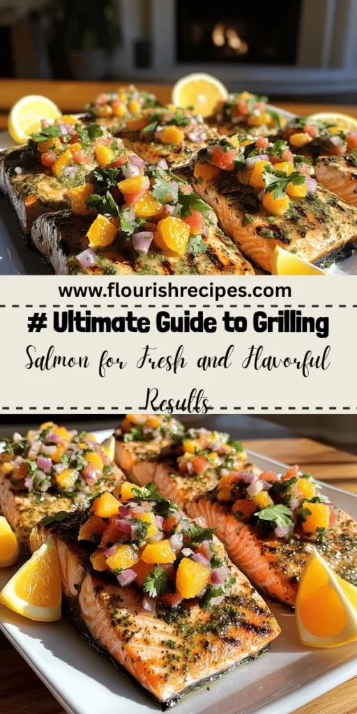 Elevate your grilling game with this ultimate guide to grilled salmon! Discover expert tips on marinating, perfect temperatures, and easy flipping techniques that will ensure your salmon is fresh and flavorful. Explore mouth-watering recipe ideas like zesty herb grilled salmon with citrus salsa that will wow your family and friends at any cookout. Click through to unleash your inner grill master and enjoy delicious adventures in grilling!