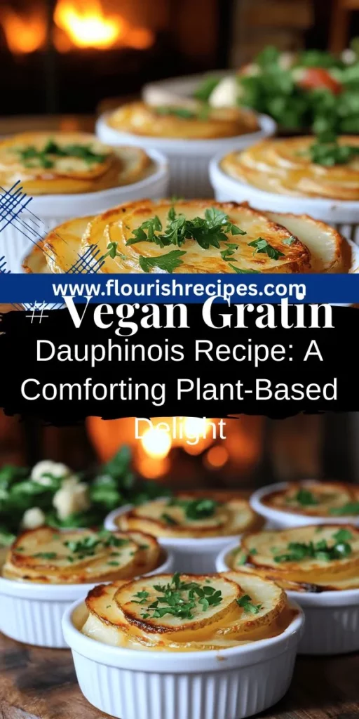 Discover the ultimate comfort food with this easy vegan Gratin Dauphinois recipe! Packed with creamy Yukon gold potatoes, almond milk, and flavorful herbs, this dish is a heartwarming delight for everyone, whether you're vegan or just looking for a hearty meal. Follow the simple steps to create layers of deliciousness and enjoy a satisfying bite every time. Click through to explore the full recipe and elevate your cooking game today!