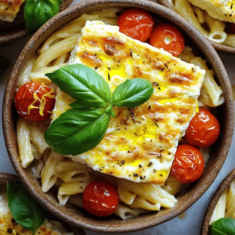 To make baked feta pasta, you need a few key ingredients. The first is pasta. Fusilli or penne works best because they hold the sauce well. You will also need feta cheese. Look for a block of high-quality feta for the best taste.