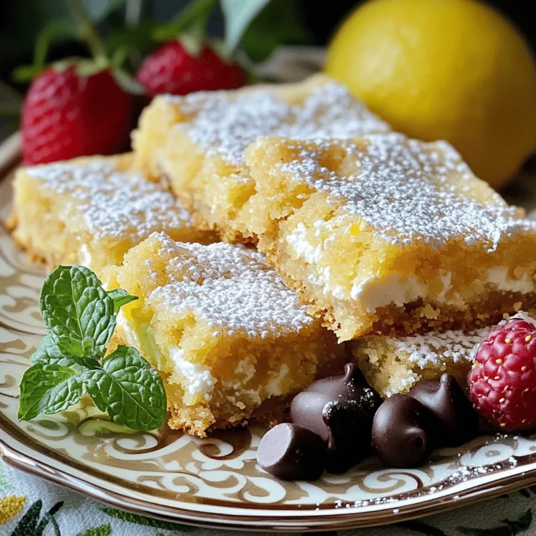 Italian Ricotta Cookie Bars are soft, sweet treats made with ricotta cheese. This simple dessert shines with a unique flavor and texture. They are different from other cookie recipes because they use ricotta, which adds moisture and richness. The bars are light, fluffy, and melt in your mouth.