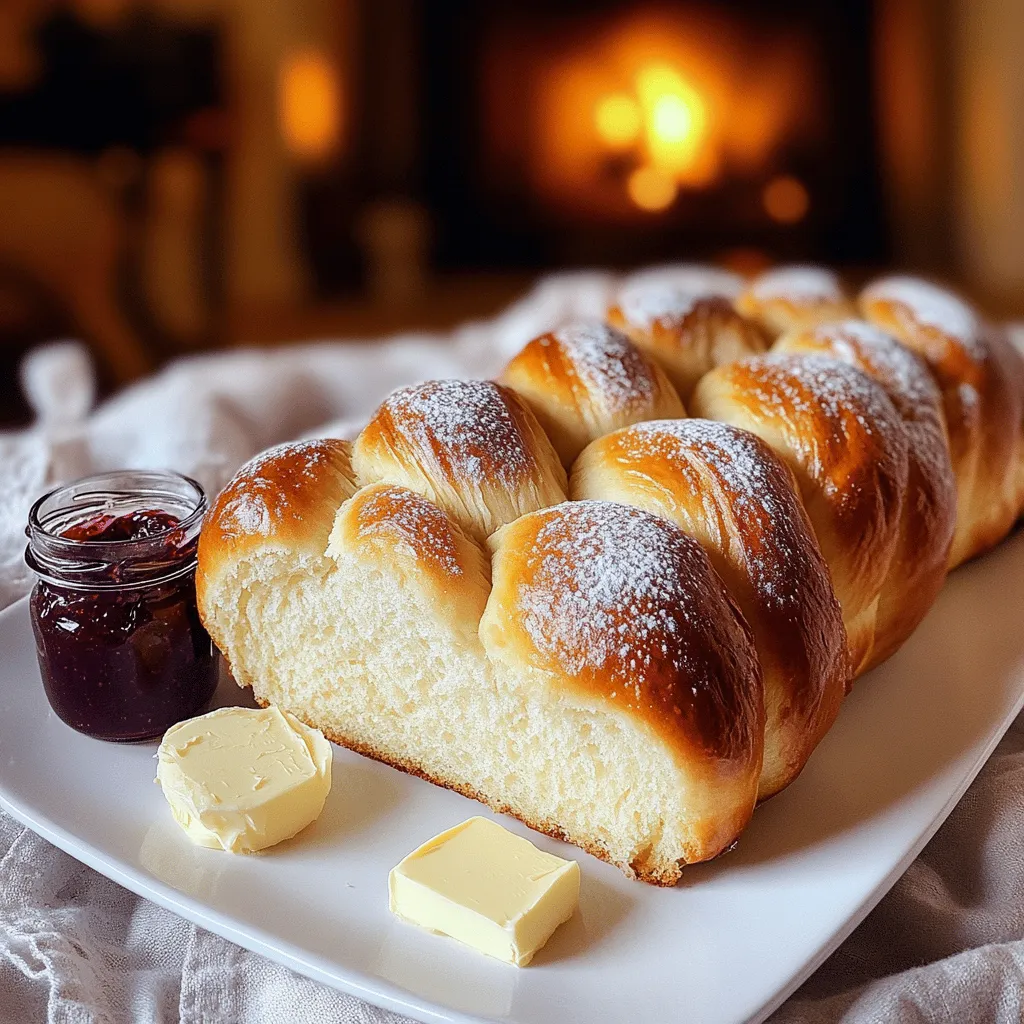 To make brioche, you need a few key ingredients. The main one is flour. I prefer all-purpose flour because it gives a nice texture. You need about 500 grams for a good loaf. Sugar adds sweetness. Use about 70 grams to balance the flavors.