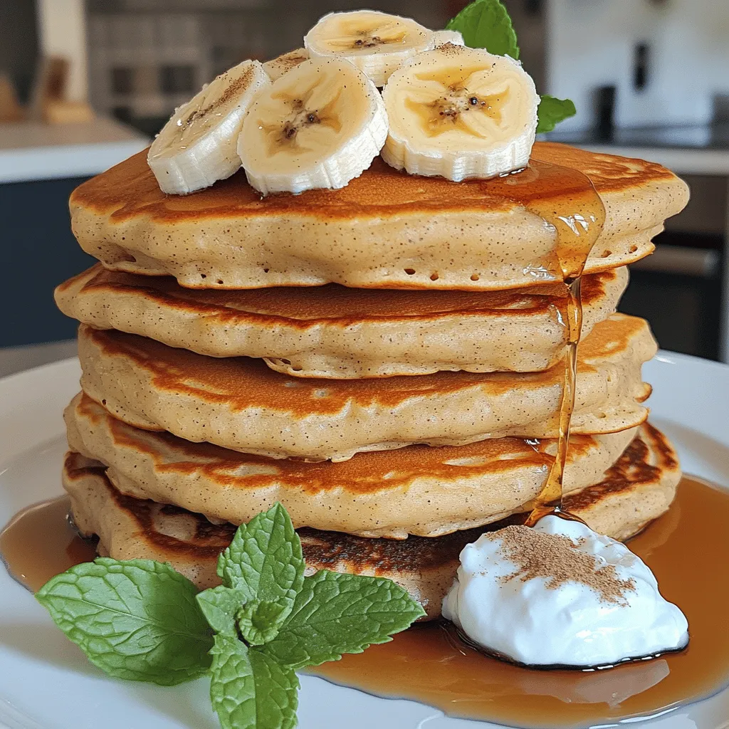 Pancakes à la Banane Sans Sucre are tasty banana pancakes without any added sugar. They use ripe bananas for sweetness, which makes them a healthy option. You get natural flavor and creaminess from the bananas. This recipe is simple and quick, perfect for busy mornings.