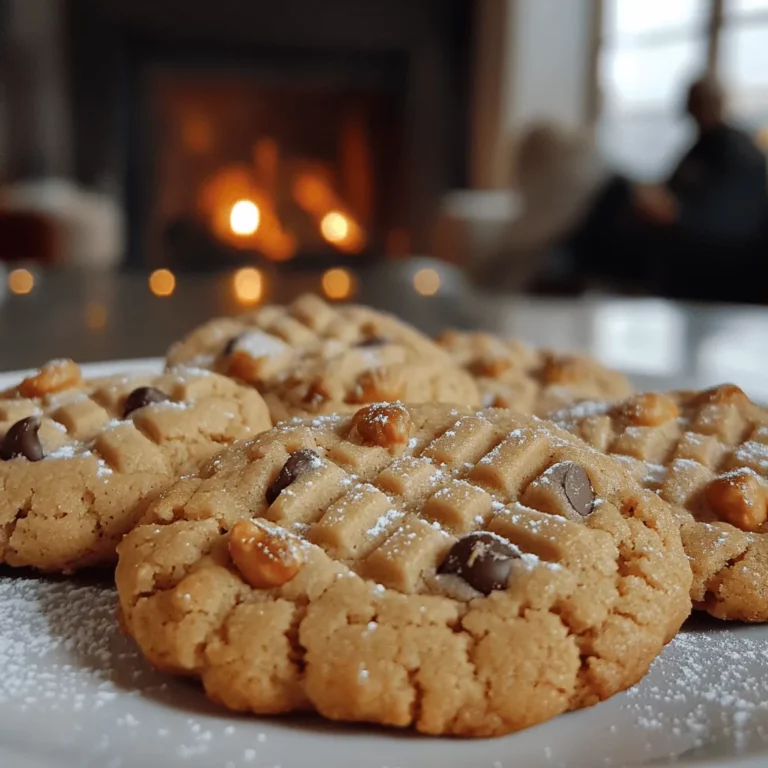 To make Cookies au Beurre de Cacahuète, you need simple ingredients. The main ones are peanut butter, brown sugar, egg, and vanilla. These bring the cookie together.