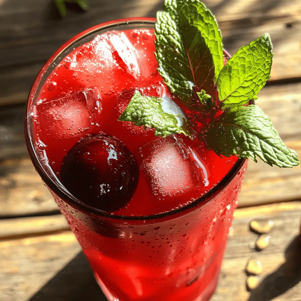 To make cherry agua fresca, you need a few simple ingredients. The main one is fresh cherries. You will need two cups of cherries, pitted and halved. Next, you need four cups of water. This will help create a light and refreshing drink.