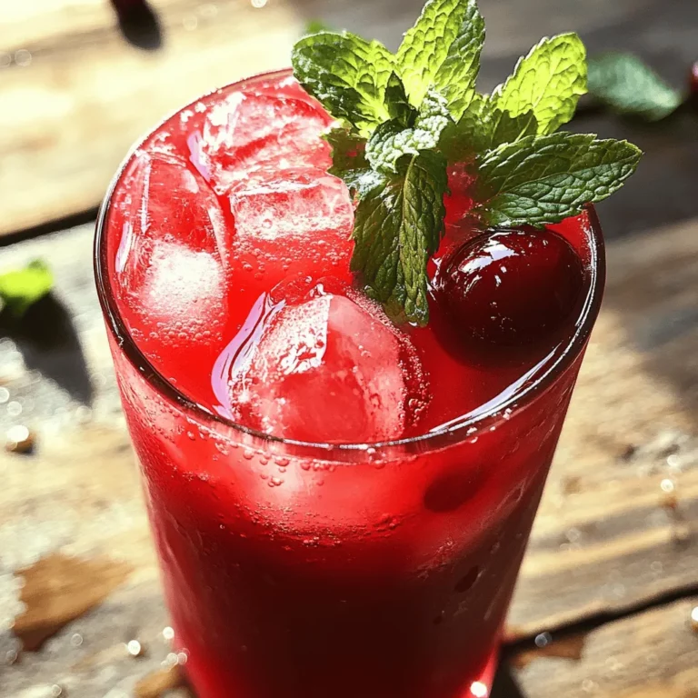 To make cherry agua fresca, you need a few simple ingredients. The main one is fresh cherries. You will need two cups of cherries, pitted and halved. Next, you need four cups of water. This will help create a light and refreshing drink.