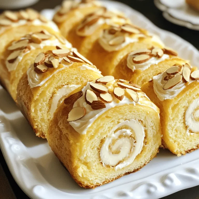Almond cream rolls are a sweet treat that many people love. They have a soft, fluffy cake filled with a rich almond cream filling. This dessert is unique because it brings together simple ingredients to create a delightful flavor.