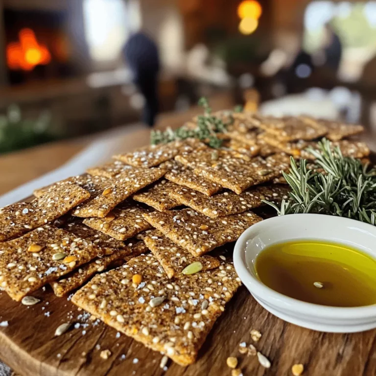 To make delicious Crackers Maison aux Graines, you need simple ingredients. Here is a list of what you'll need: