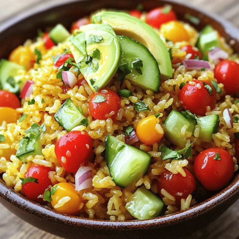 To make a delicious Air Fryer Crispy Rice Salad, you need fresh and tasty ingredients.