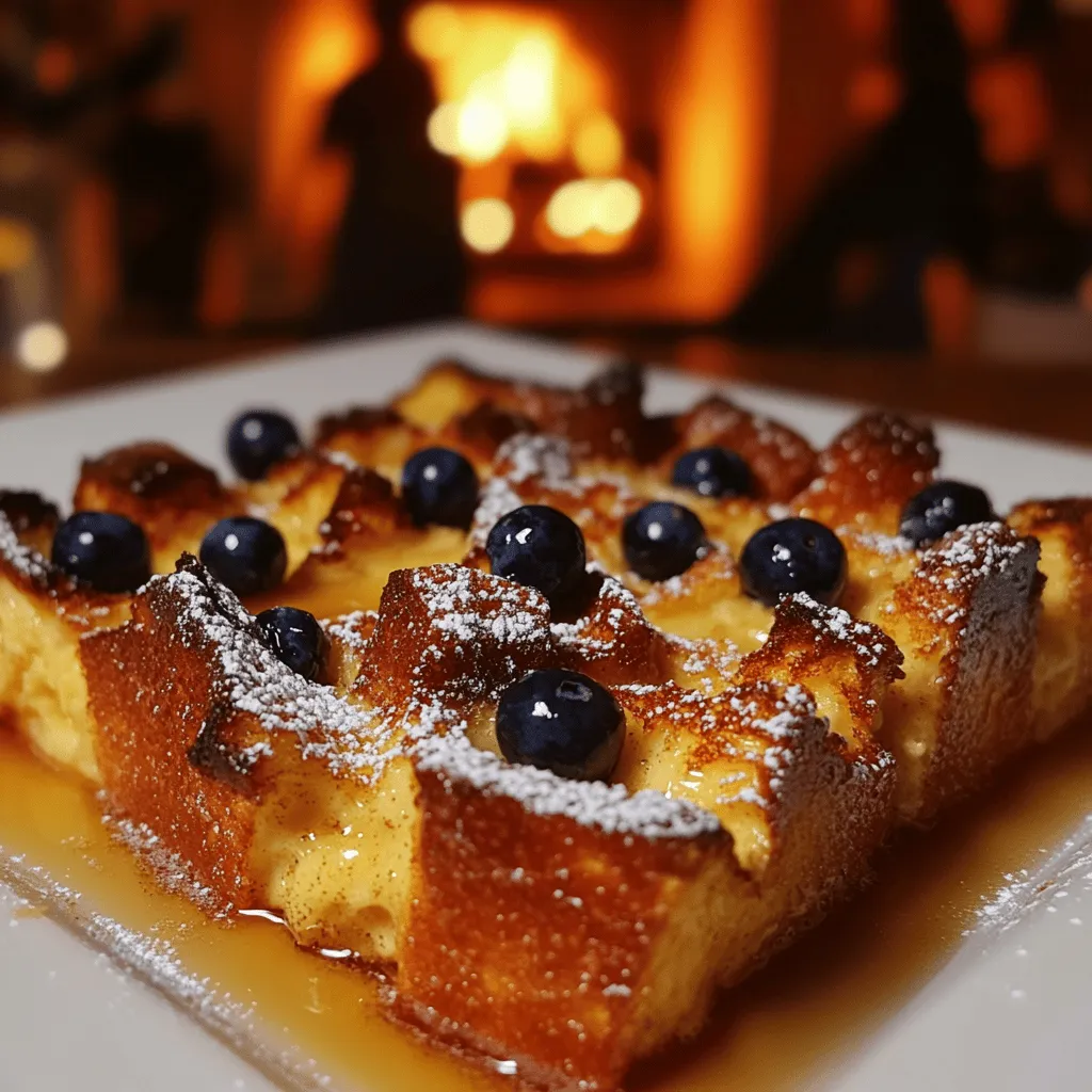 To make a delightful brioche French toast casserole, you need simple but tasty ingredients. Start with a loaf of brioche bread. This bread gives a soft and rich texture. Aim for about eight cups of cubed brioche bread for a full dish.