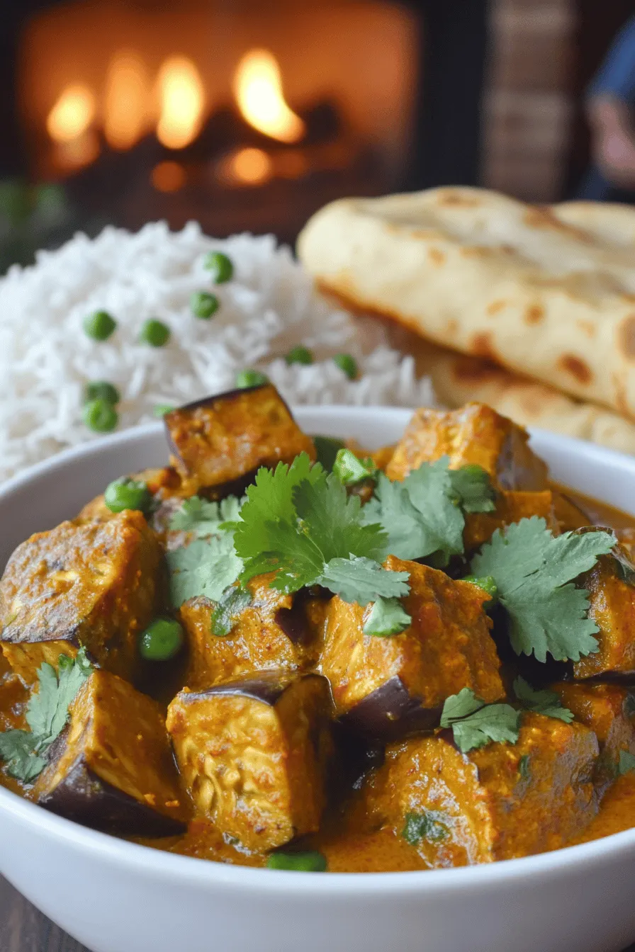 Eggplant curry needs a few key ingredients. First, you must pick the right eggplants. Look for smooth, shiny skin. The eggplants should feel heavy for their size. This means they are fresh and firm.
