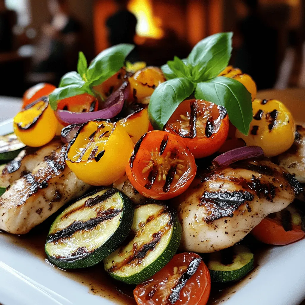 The heart of this dish lies in its fresh ingredients. You need four boneless, skinless chicken breasts. They provide a lean protein base. I love using chicken breasts because they grill well and soak up flavors.