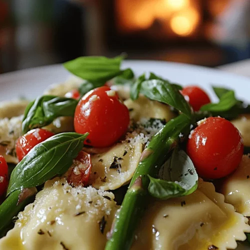 To make a great ravioli dish, you need a few key ingredients. Fresh cheese ravioli is the star here. It brings a soft and creamy texture. For this recipe, you will want about 12 ounces of it.