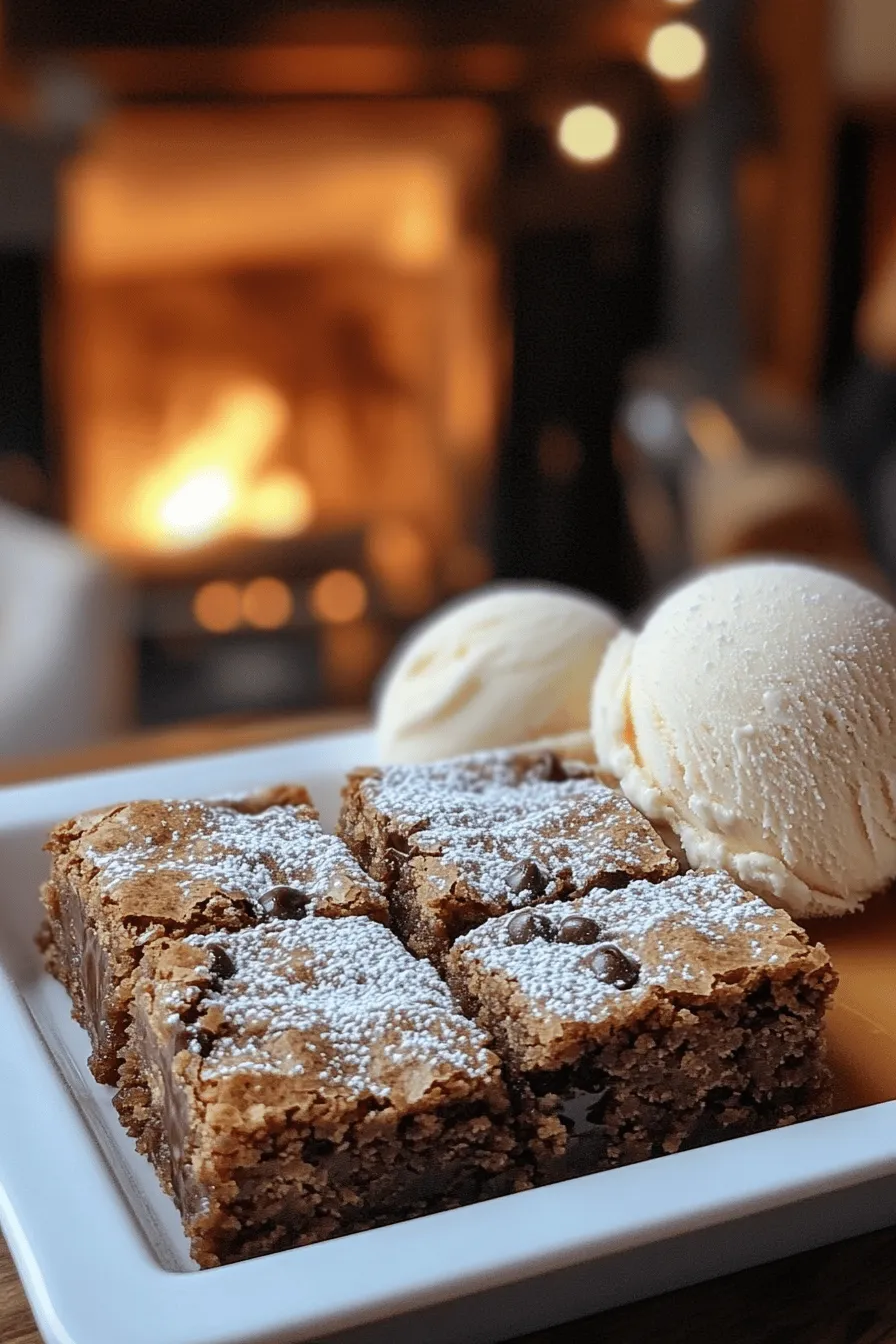 Brown butter blondies are a tasty treat, blending sweet and rich flavors. They are soft and chewy, unlike brownies, which tend to be fudgy. The main star here is brown butter. This special butter adds a nutty taste, making these blondies stand out.
